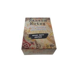 Ransom Notes House Party Edition Word Magnet Board Game Very Special Games NEW